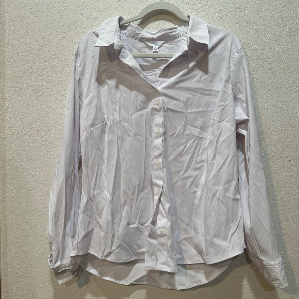 White button down shirt